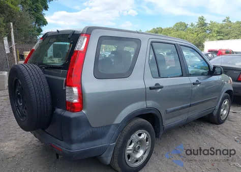 2005 Honda Cr-V Lx из США, поврежденный, VIN SHSRD785X5U312901